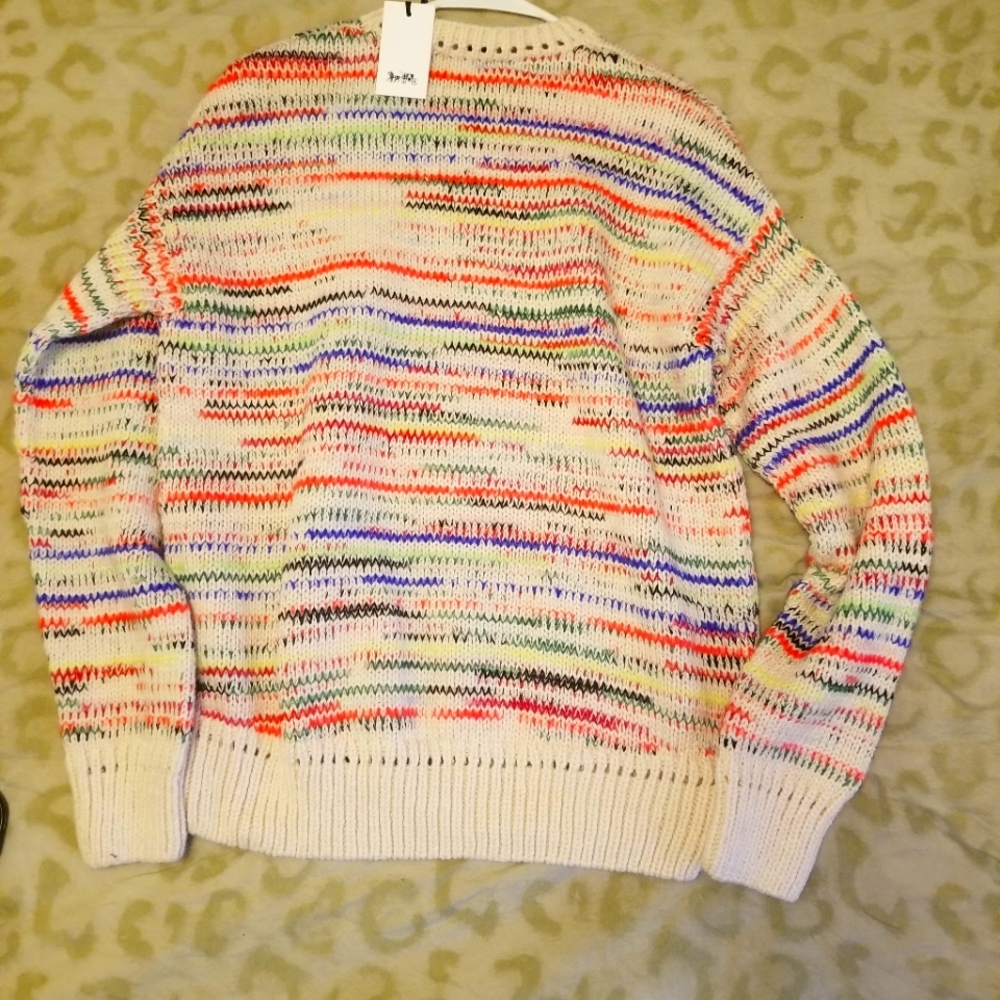 Coach Summer Stripe Sweater
